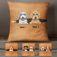 Personalized Dog Lover Never Walk Alone Pillow  DB311 87O60 (Insert Included) thumb 1