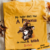 Personalized Witch Halloween White T Shirt JL142 85O57 thumb 1