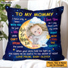 Personalized Baby First Mother's Day Gift Animal Theme Upload Photo Pillow 31538 1
