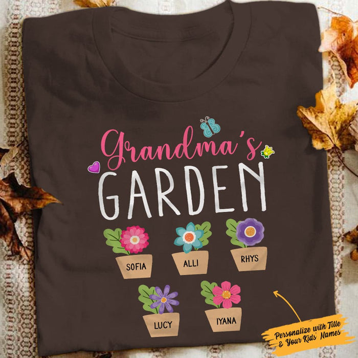 Personalized Grandma Mom T Shirt JN176 85O34 1