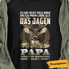 Personalized Vater Papa Jagd German Dad Hunting T Shirt AP145 67O60 1