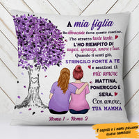 Personalized Mom Grandma Mamma Nonna Italian Tree Pillow AP81 73O47 (Insert Included) thumb 1