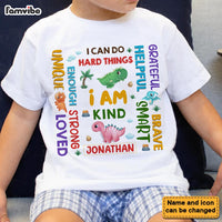 Personalized Gift For Grandson I Am Kind Affirmation Kid T Shirt - Kid Hoodie - Kid Sweatshirt 31439 thumb 1