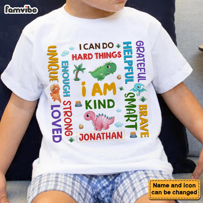 Personalized Gift For Grandson I Am Kind Affirmation Kid T Shirt - Kid Hoodie - Kid Sweatshirt 31439 1