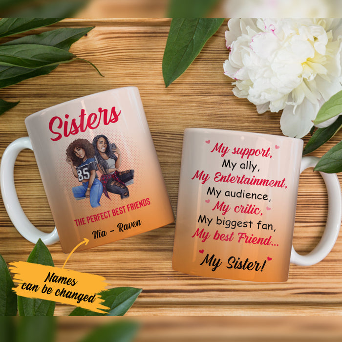 Personalized My Best Friend My Sister BWA Friends Mug AG32 28O36 1