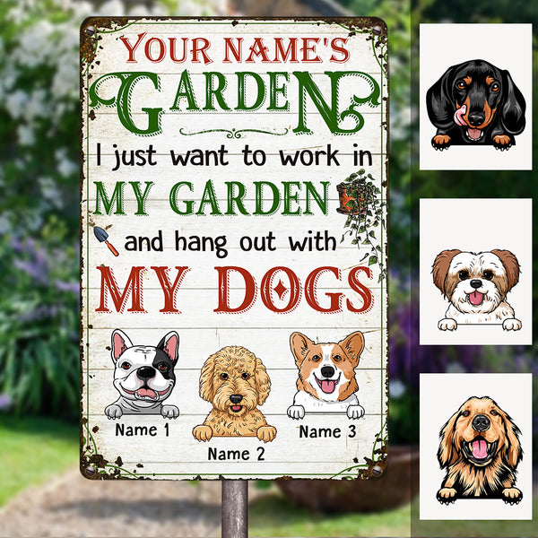 Personalzed Metal Garden Sgn Wth Stakes Mothers Day Gft - Etsy