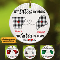 Personalized Sisters By Heart Long Distance  Ornament SB2423 30O47 thumb 1