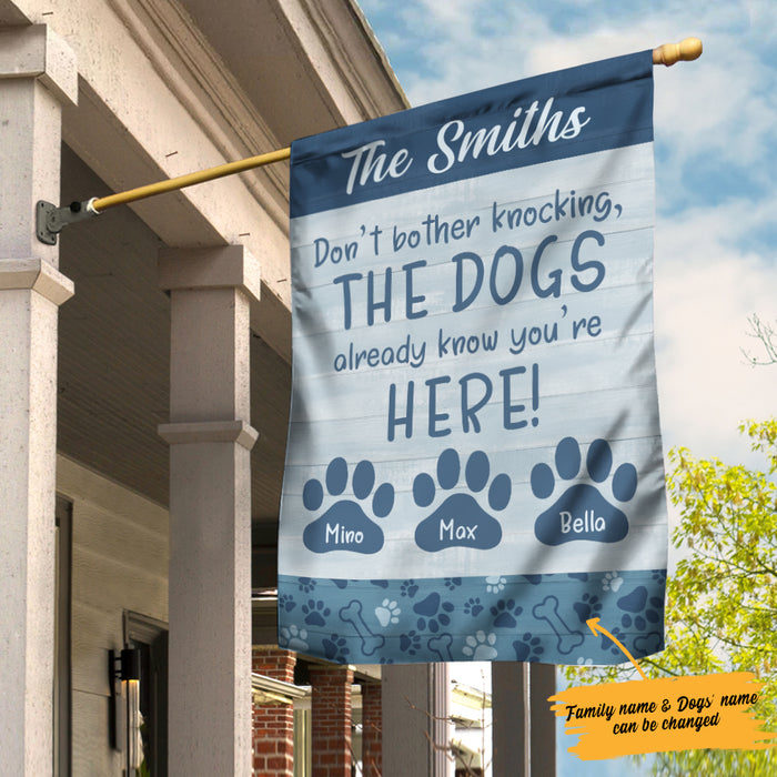 Personalized Dog Garden Flag JL63 67O34 1