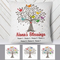 Personalized Grandma Blessing Tree Pillow MR112 73O53 (Insert Included) thumb 1