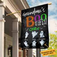 Personalized Grandma Halloween Garden Flag JL151 85O34 thumb 1