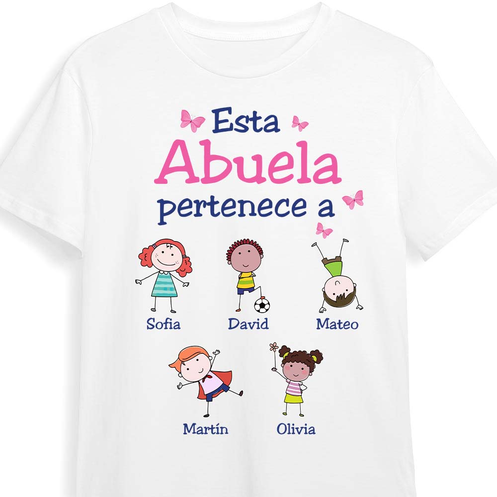 Personalized Gift For Abuela Spanish Grandma Belongs Shirt Hoodie Sweatshirt 31064 Primary Mockup