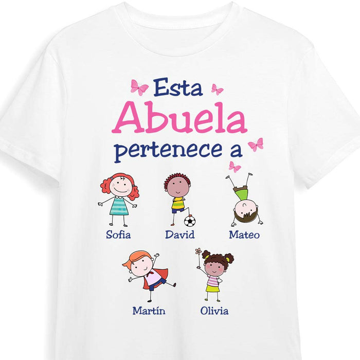 Personalized Gift For Abuela Spanish Grandma Belongs Shirt - Hoodie - Sweatshirt 31064 1