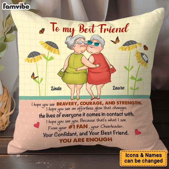 Personalized Gift For Friend You Are Enough Pillow 31114 1