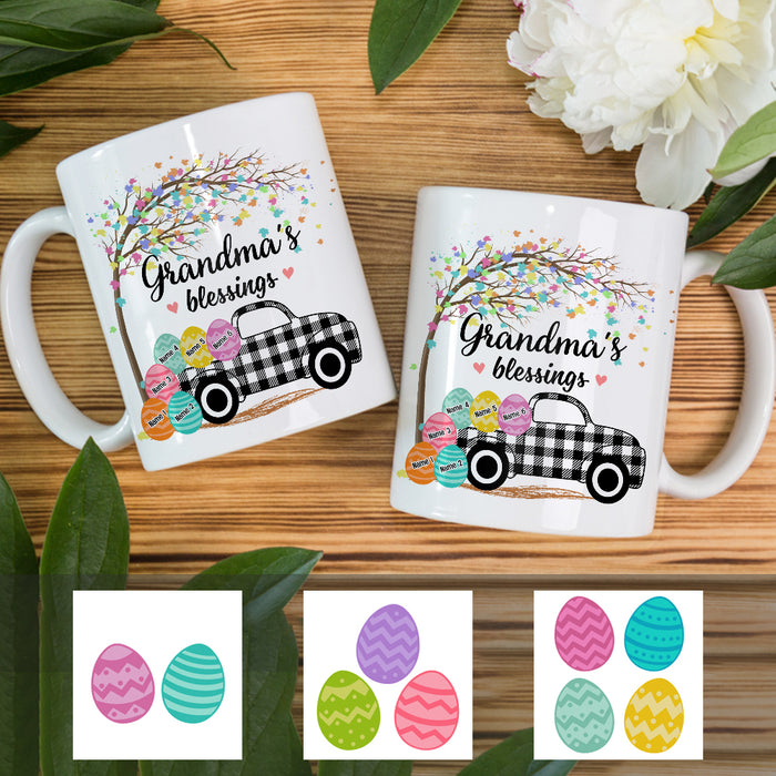 Personalized Grandma Peeps Easter Truck Mug FB191 81O36 1