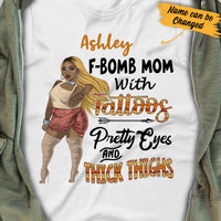 Personalized BWA F-Bomb Mom T Shirt AG86 95O34 thumb 1