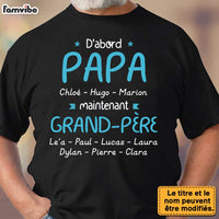 Personalized Gift For Grandpa French Grand-père Shirt - Hoodie - Sweatshirt 30115 thumb 1