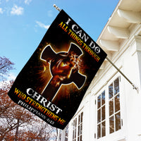 Jesus I Can Do All Things Through Christ Flag JL242 30O47 thumb 1