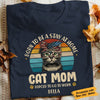 Personalized Cat Mom T Shirt JN151 67O34 thumb 1