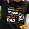 Personalized Dad Fishing T Shirt MY144 87O58 1