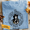 Personalized Halloween Witch Percentage Bruja Spanish T Shirt AP128 30O53 1