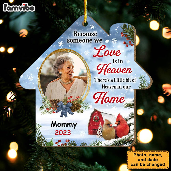 Personalized Memorial Gift Cardinal Someone We Love Is In Heaven Ornament 30071 1