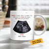 Personalized Baby Ultrasound Mom Dad Mug JR214 81O58 1