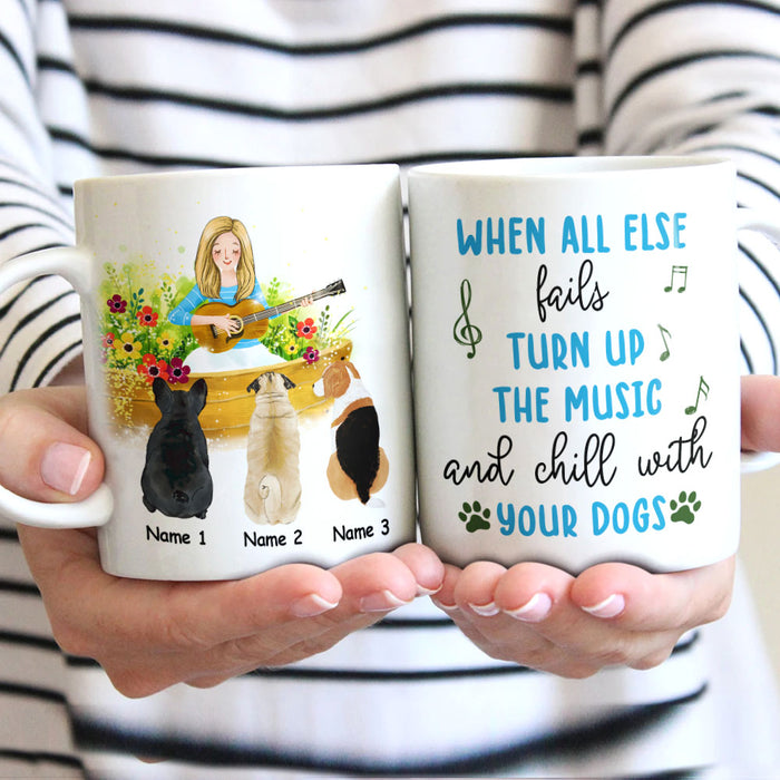 Personalized Life Is Better With Dog Mug JR261 65O58 1