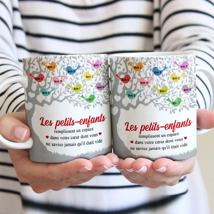 Personalized French Maman Grand-mère Family Tree Mom Grandma Mug MR293 65O53 1