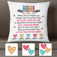 Personalized Grandma Hug This Pillow AP64 30O36 (Insert Included) thumb 1