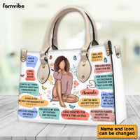 Personalized Gift For Daughter Christian Affirmation Leather Bag 32169 thumb 1
