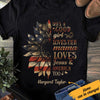 Personalized Sunflower Girl T Shirt JN95 85O61 thumb 1