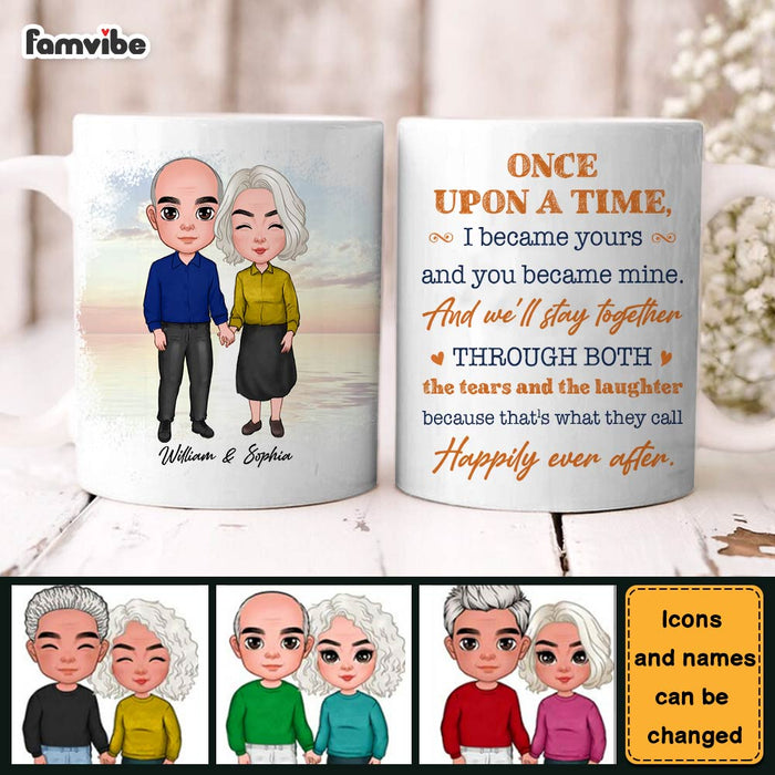 Personalized Couple Gift Once Upon A Time I Became Yours And You Became Mine Mug 31244 1