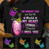 Personalized Memorial Butterfly Mom Dad T Shirt MR314 30O47 1