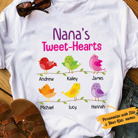 Personalized Grandma White T Shirt JN163 85O53 thumb 1