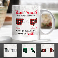 Personalized True Friends Long Distance Mug SB2426 30O47 thumb 1