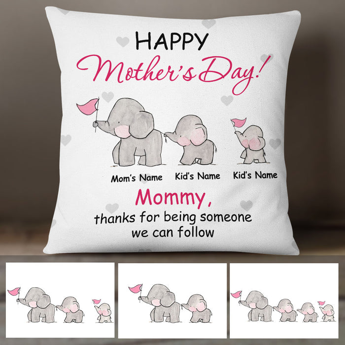 Personalized Elephant Mother Day Pillow FB232 95O58 (Insert Included) 1