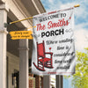 Personalized Patio Porch Deck Gardening Flag AG131 85O47 thumb 1