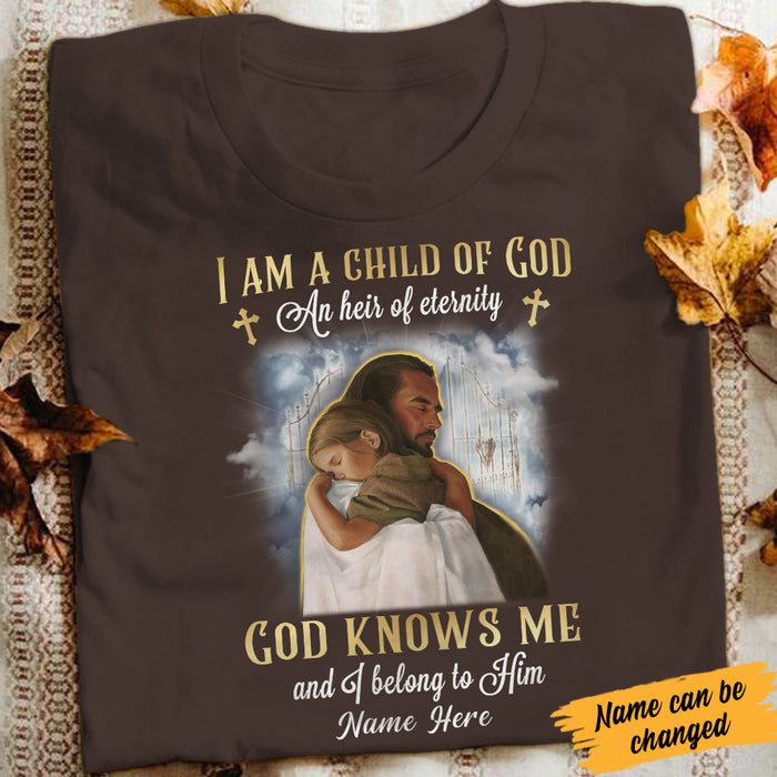 Personalized Heir Of Eternity Child Of God T Shirt SB181 29O34 1