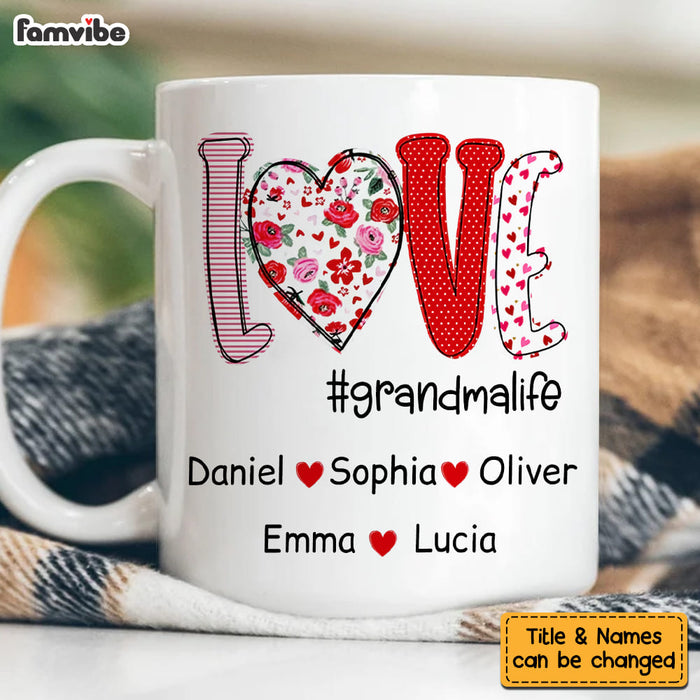 Personalized Love Grandmalife Mug 31819 1