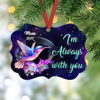 Personalized Hummingbird Memorial Mom Dad Benelux Ornament NB192 65O60 thumb 1