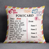 Personalized Mother Day Love Postcard Pillow FB232 65O57 (Insert Included) thumb 1