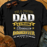 Proud Dad T Shirt  DB221 30O36 thumb 1