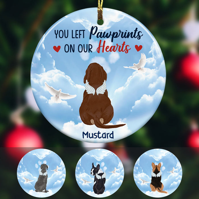 Personalized Dog Memorial  Ornament OB191 26O58 1