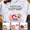 Personalized Dog Mom Sleep Shirt T Shirt MR101 26O53 1