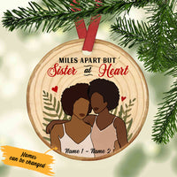 Personalized  Sister At Heart BWA Friends  Ornament SB212 65O57 thumb 1