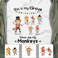 Personalized Dad Grandpa My Circus T Shirt AP291 26O58 thumb 1