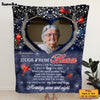 Personalized Memorial Cardinal Gift Hugs From Heaven Blanket 30062 1