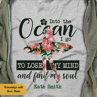 Personalized Surfing White  T Shirt JN163 65O58 thumb 1