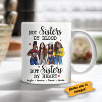 Personalized BWA Sisters By Heart Mug JL231 67O34 thumb 1