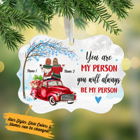 Personalized Sisters Friends By My Person Benelux Ornament NB134 87O57 thumb 1